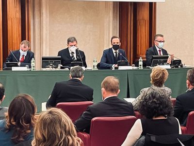 Incontro con Capigruppo di Senato e Camera su rimborsi Regioni per spesa Covid19 - Senato della Repubblica - 16.11.2021